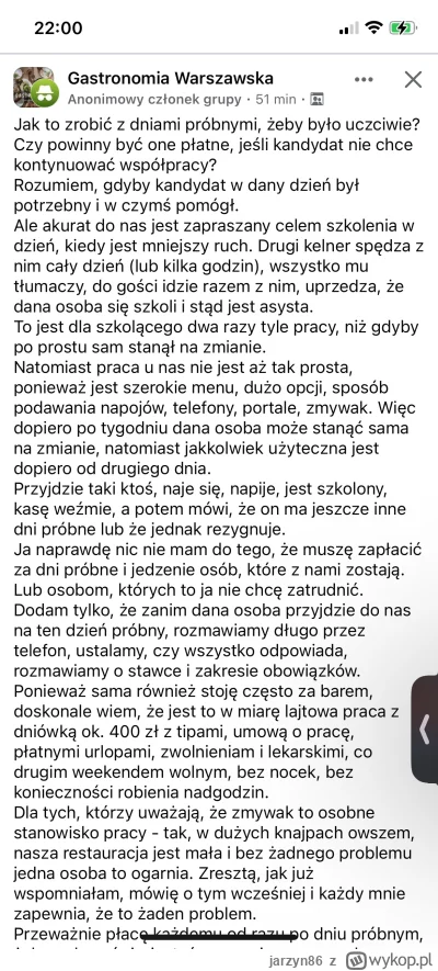 jarzyn86 - Gastronomia Warszawska to Januszex pełną gęba. Reszta w komentarzach.