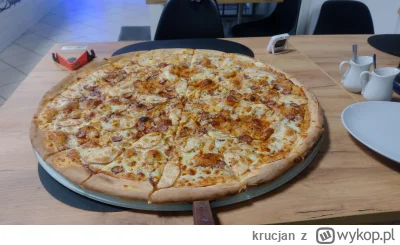 krucjan - Wczorajszy posiłek:
Pizza 60cm

#jedzzkrucjanem #pizza