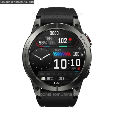 n____S - ❗ Zeblaze Stratos 3 GPS Smart Watch
〽️ Cena: 53.99 USD (dotąd najniższa w hi...