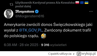 CipakKrulRzycia - #polityka #bekazpisu #polska #usa
donosiciel nie podumał