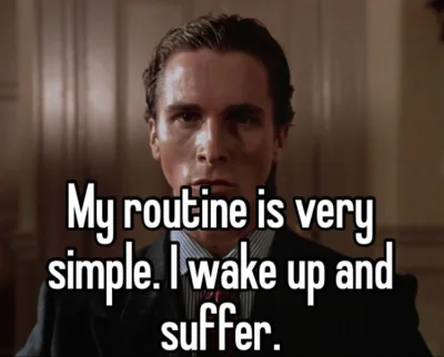 malyatakpaniki - Ehh, co z tym mózgiem zrobić żeby o cierpieniu nie myślał ehh #przeg...