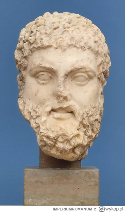 IMPERIUMROMANUM - Rzymska głowa Herkulesa

Rzymska głowa Herkulesa. Marmurowy obiekt ...