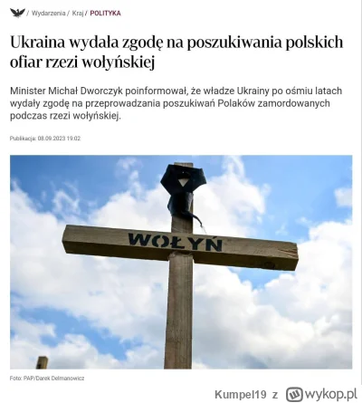 Kumpel19 - Ukraina zgodziła się na poszukiwania Polaków, którzy zginęli podczas trage...