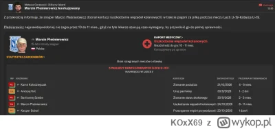 KOxX69 - Przez chwilę miałem rozkminę, czemu on po kontuzji więzadeł ma bandaż na gło...