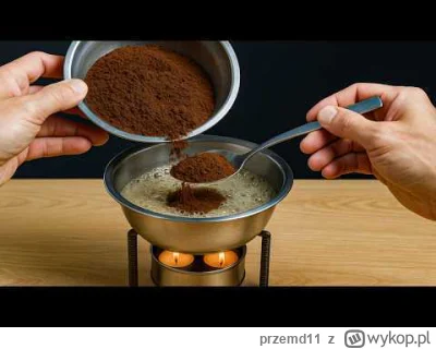 przemd11 - tego nie znałem - rozpałka/ paliwo z kawy, robił ktoś takie kostki? ma to ...