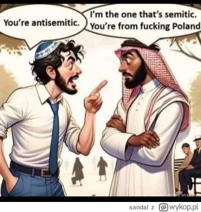 sandal - Ostatnio przeglądałem jakieś pro #palestyna konta. No i ogólnie wyszło tak ż...