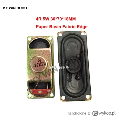 nandrolone - Może ktoś mi podpowie jak znaleźć glośniki 3070 5W Ohm które aż tak nie ...