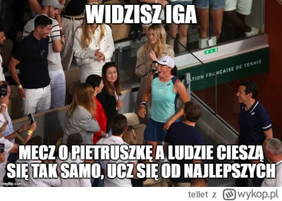 tellet - #paryz2024 #tenis
Pierwsza rakieta, jej nawierzchnia, no ale ważne że jest m...