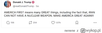 nenene - #iran to jest człowiek chory na głowe