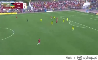 Maib - Sudan Południowy [1]-1 Uganda - Yohanna Juma 21'
#golgif #mecz #caf #pna2025 #...