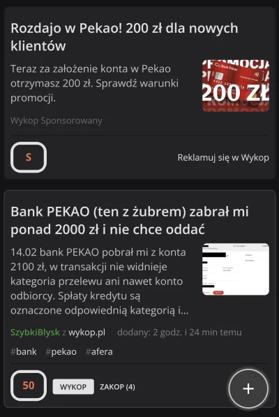 GreatSolidUser - Gówno prawda. Nad Twoim postem wisi info że rozdają każdemu po 200zł...