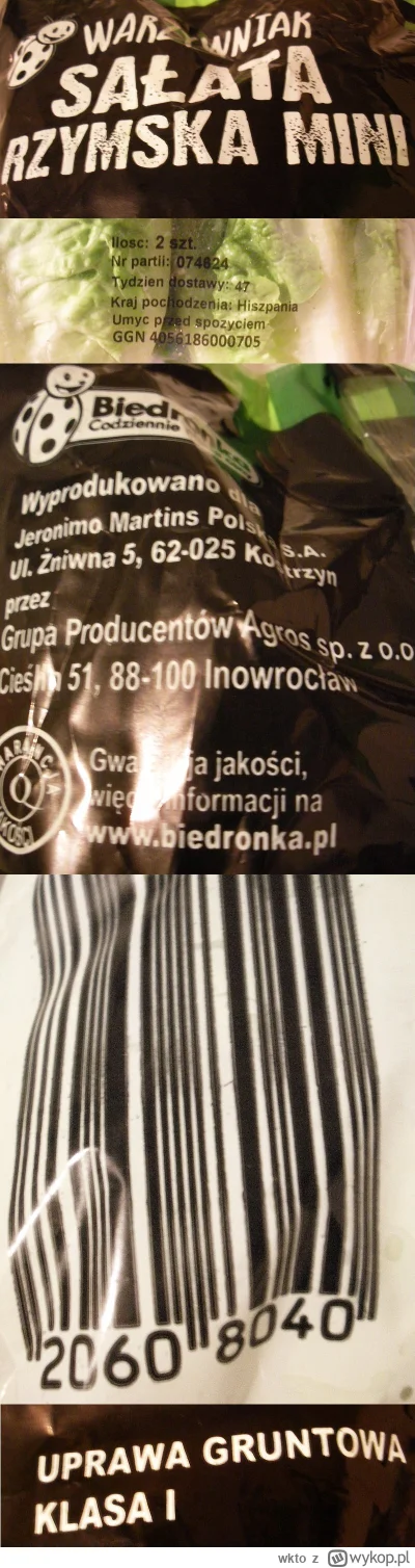 wkto - #listaproduktow
#salatarzymska mini 2-pak Warzywniak #biedronka
aktualny produ...