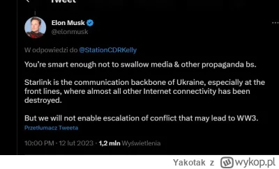 Yakotak - #musk #spacex #twitter #pytanie 

Elon Musk powiedział, my..... My to znacz...