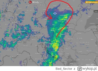 Bad_Sector - Niż już u nas (będzie się przemieszczał mniej więcej tak jak narysowałem...