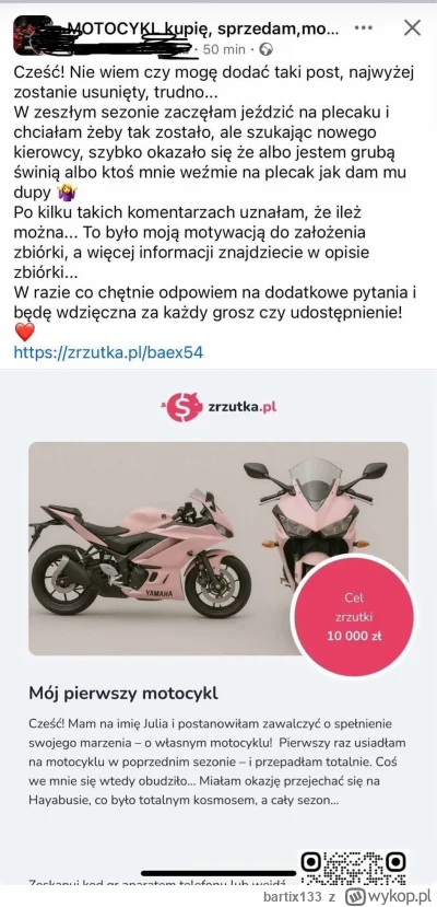 bartix133 - Nawet nie wiem jak to skomentować xD #logikarozowychpaskow #motocykle