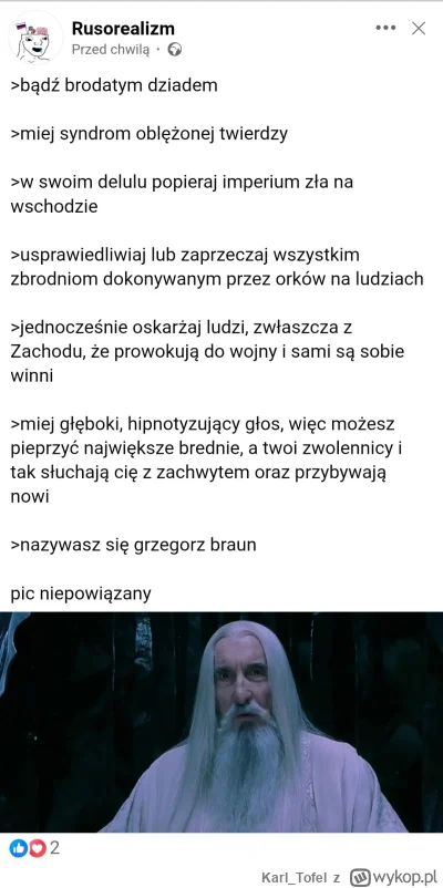 Karl_Tofel - #polskieonuce #rosja #heheszki #bekazprawakow #bekazpodludzi #tolkien #w...