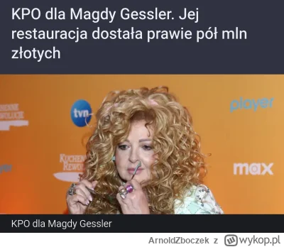 ArnoldZboczek - Dzięki #kpo firma nie upadnie i plebs będzie mógł popatrzeć sobie na ...