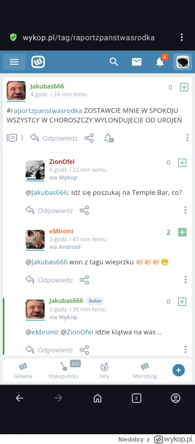 Niedobry - #raportzpanstwasrodka Jakupasowi psycha siada. XD
(ʘ‿ʘ)
A mial "prostowac ...