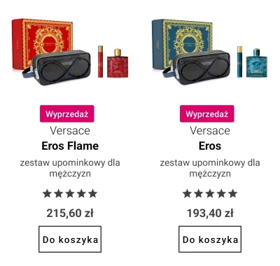 anoysath - Wróciły, wykopki eros EDP, EDT, pour homme i eau Fraiche jeszcze są. Wchod...