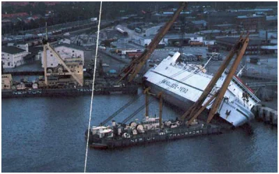 mkorsov - Wezuwiusz się wysrypipił w porcie w Ystad 

#heweliusz #tytanic #morze #cie...