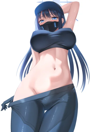 KsyzPhobos - #bellysupremacy #saori #bluearchive #anime #randomanimeshit #oppai