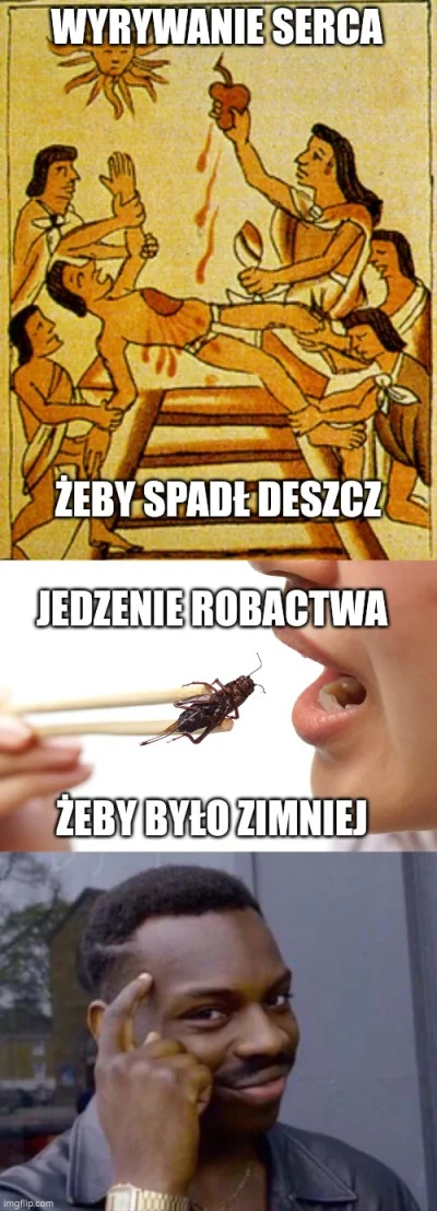 k.....c - Wytłumacz teraz typowi jakiemuś, który wierzy, że jeśli będzie jadł robaki,...