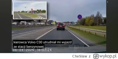 CheSlaw - Znaczy co dokładnie kierowca Volvo zrobił żeby utrudnić ten wyjazd? Czemu n...
