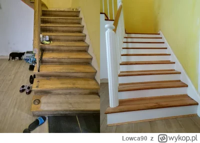 Lowca90 - #remontujzwykopem 

Renowacja schodów drewnianych i balustrady w domu z lat...