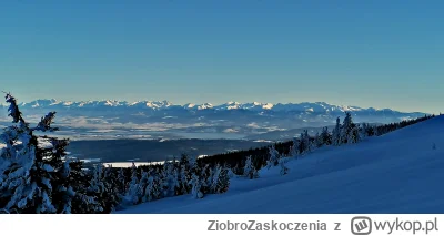 ZiobroZaskoczenia - @SgtPepper1942: Babią Góra a na lewo kolejna duzaa góra to Pilsko...