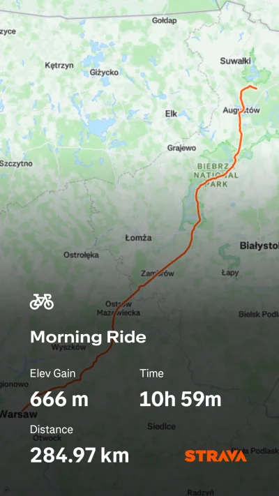 Kargeth - 202 875 + 16 + 285 = 203 176

Trasa na Suwalszczyzne, na której nie byłem o...