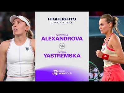 Vegasik69 - hajlajtsy dzisiejszego finału wta.Fajnie było (ʘ‿ʘ) #tenis