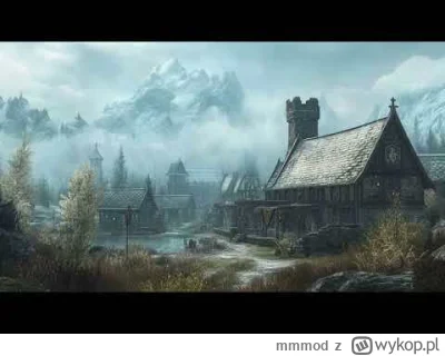 mmmod - #przegryw chodze po skyrim, wdycham gorskie powietrze, slysze plynacy potok, ...