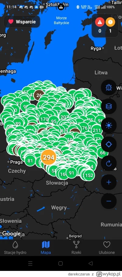 darekczarus - 95% stacji pomiarowych pokazuje poziom w normie, a wmawia się nam, że j...