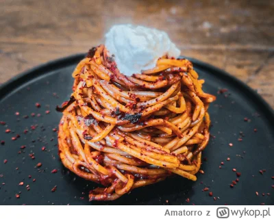 Amatorro - Spaghetti all'Assassina

Śmieszne to jest danie, bo łamie wszelkie włoskie...