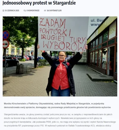 frutson - @Megalomamia: to twoja stara ( ͡° ͜ʖ ͡°)? https://infostargard.pl/protest-w...