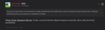 JerzyPanJezyk - Elita internetu. Wykopek uważa, że pród pośladkowy nie przerwałby bło...