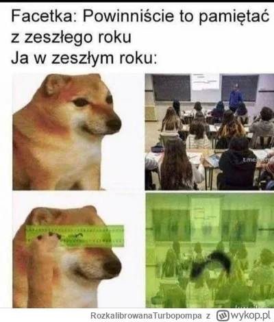 RozkalibrowanaTurbopompa - #humorobrazkowy #memy #heheszki #szkola