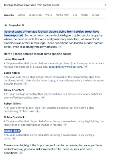 lapps - @CptTeemo: Napisałem wyraźnie NASTOLETNICH, a ty wrzucasz badania o zawałach ...