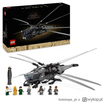 hotshops_pl - LEGO ICONS Diuna — Atreides Royal Ornithopter 10327 + LEGO 40639 Ptasie...