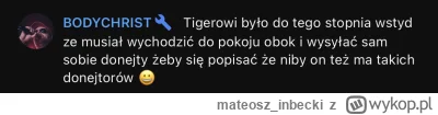 mateosz_inbecki - Bobi #!$%@? tigera na poszczególne sektory buhaha