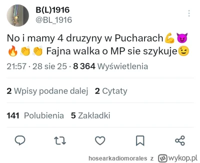 hosearkadiomorales - #mecz od tego wpisu wszystko się zaczęło xd