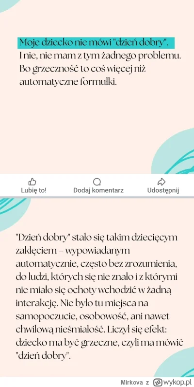 Mirkova - Takie głupoty wyświetlają mi się na fejsbuku (matkowe profile- tu akurat "m...