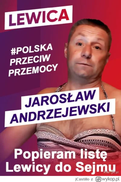 jCastillo - Ludzie! Głosujta na lewicę!

#kononowicz