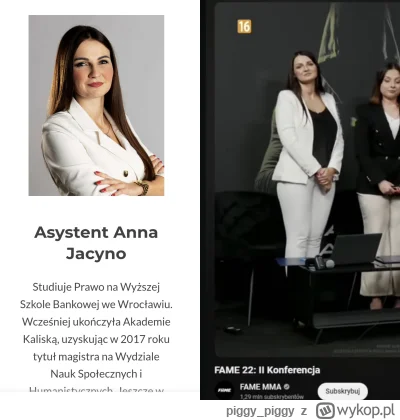 piggy_piggy - Asystentka pani Katarzyny też podobna do tej stojącej na losowaniu fame...