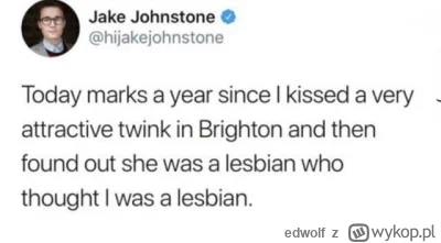 edwolf - Jeśli geje zaczynają kręcić z lesbijkami i vice versa, to czym różnią się od...