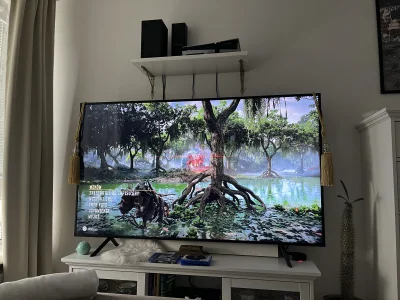 straszny_cham - Ładne wisiory z temu mam do ozdoby telewizora?

#polskiedomy #wystroj...