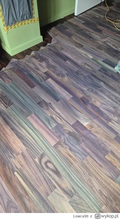 Lowca90 - Piękne ma barwy ten palisander. Z czasem pod wpływem promieni słonecznych k...