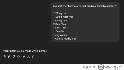 cielo - @IntruderXXL: nawet GPT wysiadł xD