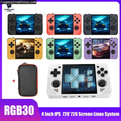 n____S - ❗ POWKIDDY RGB30 Retro Handheld Game Console 16/64GB
〽️ Cena: 73.09 USD (dot...