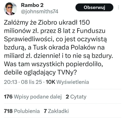 splinter96 - z tym to do Choroszczy na stałe
#polityka #bekazpisu #bekazprawakow